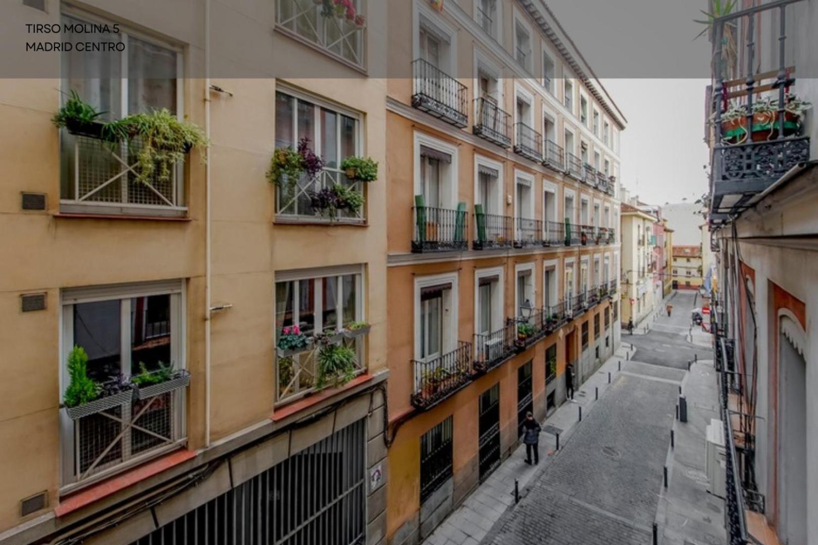 Modern Apt Para 6Pax En La Plaza De Tirso-Centro E1 Madrid Dış mekan fotoğraf